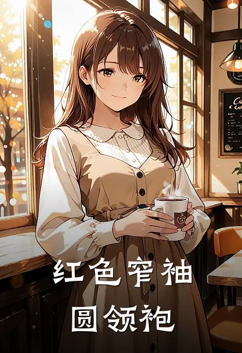 红色窄袖圆领袍