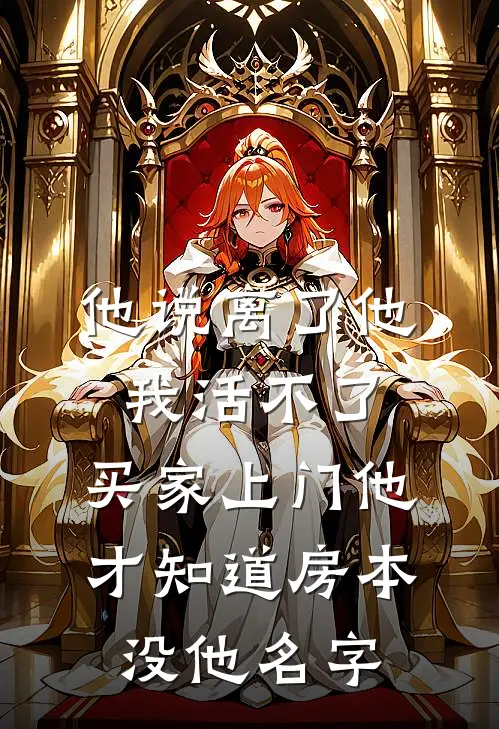 他说离了他我活不了，买家上门他才知道房本没他名字