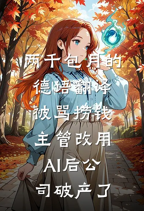 两千包月的德语翻译被骂捞钱，主管改用AI后公司破产了