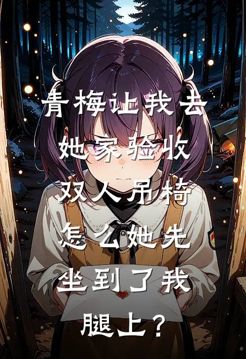 青梅让我去她家验收双人吊椅，怎么她先坐到了我腿上？