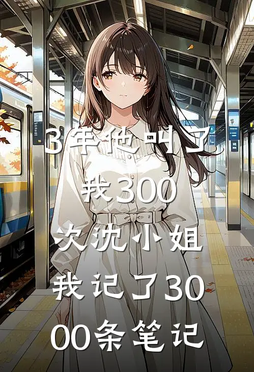 3年他叫了我300次沈小姐，我记了3000条笔记