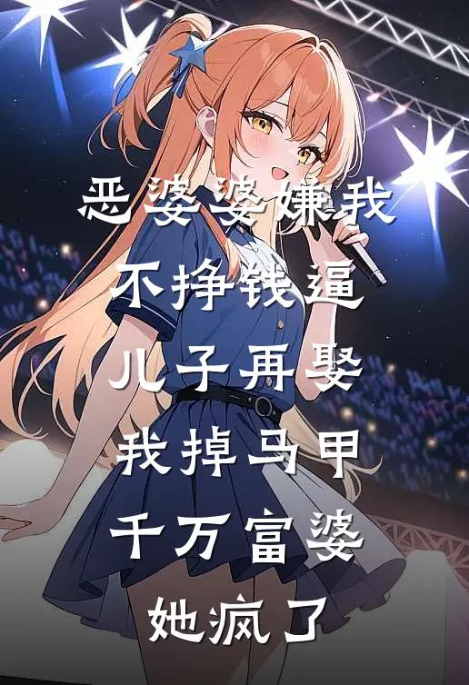 恶婆婆嫌我不挣钱逼儿子再娶，我掉马甲千万富婆她疯了