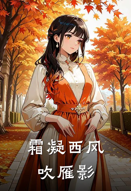 霜凝西风吹雁影