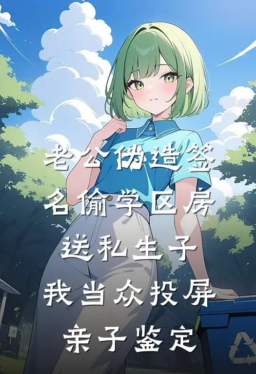 老公伪造签名偷学区房送私生子，我当众投屏亲子鉴定