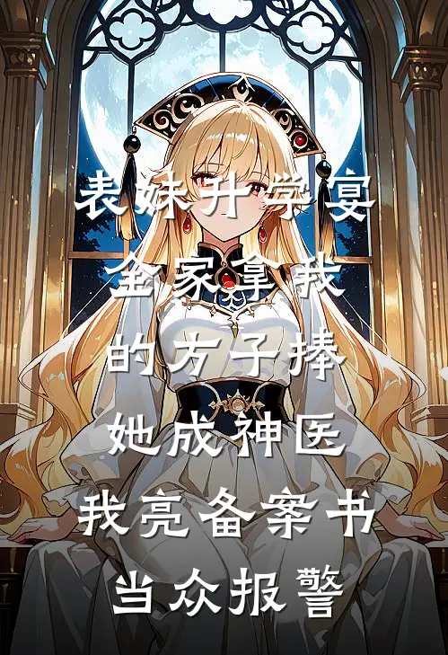 表妹升学宴,全家拿我的方子捧她成神医,我亮备案书当众报警