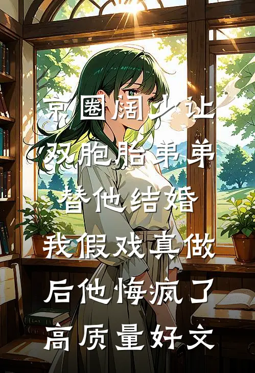 京圈阔少让双胞胎弟弟替他结婚，我假戏真做后他悔疯了高质量好文