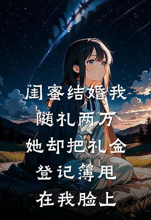 闺蜜结婚我随礼两万，她却把礼金登记簿甩在我脸上