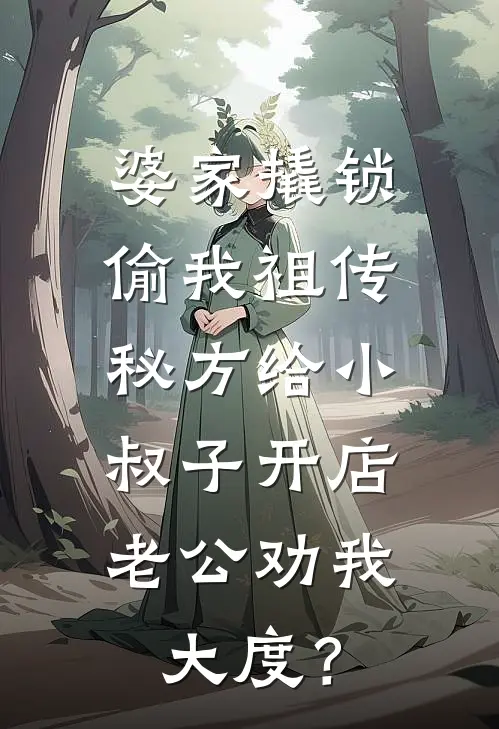 婆家撬锁偷我祖传秘方给小叔子开店，老公劝我大度？