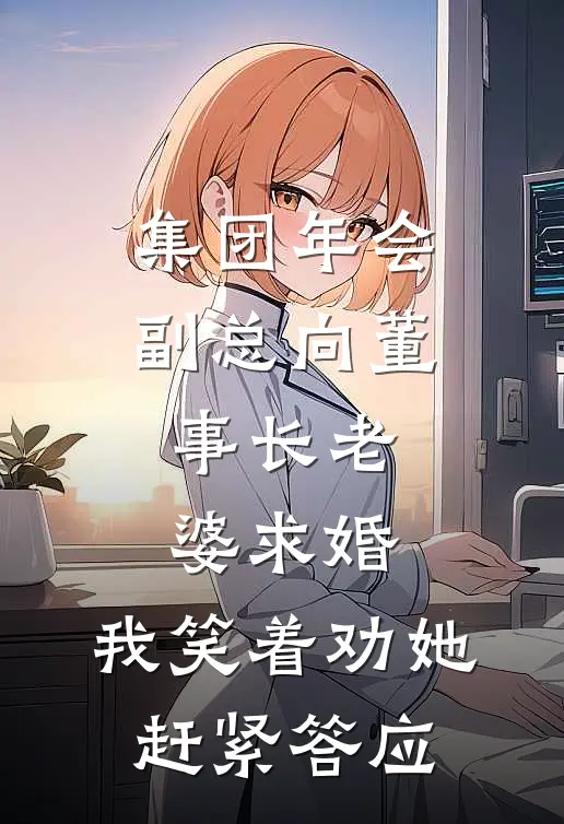 集团年会副总向董事长老婆求婚，我笑着劝她赶紧答应