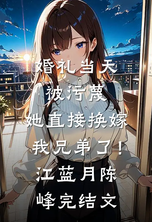 婚礼当天被污蔑，她直接换嫁我兄弟了！江蓝月陈峰完结文