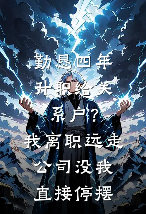 勤恳四年升职给关系户？我离职远走，公司没我直接停摆