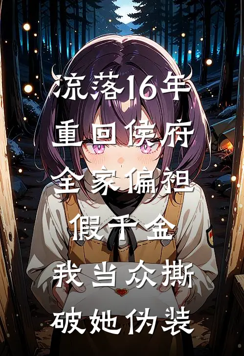 流落16年重回侯府,全家偏袒假千金,我当众撕破她伪装