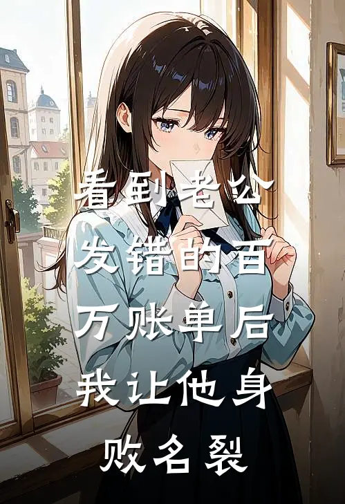 看到老公发错的百万账单后，我让他身败名裂