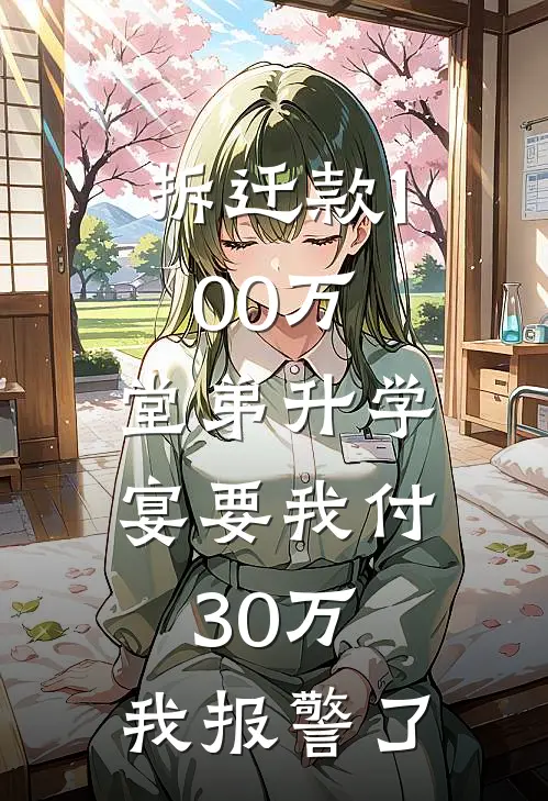 拆迁款100万，堂弟升学宴要我付30万，我报警了