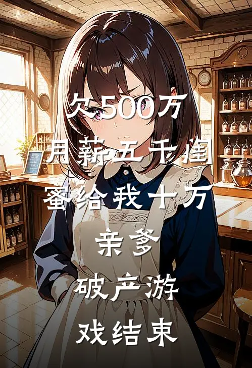 欠500万，月薪五千闺蜜给我十万，亲爹：破产游戏结束