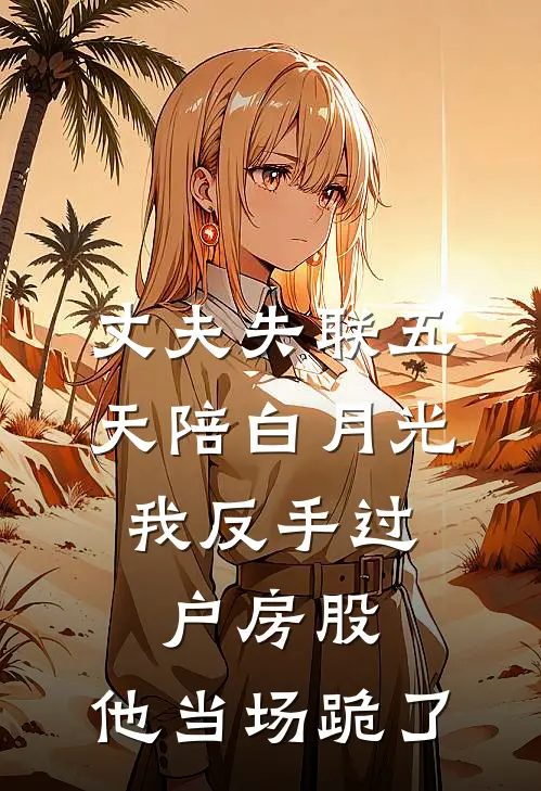 丈夫失联五天陪白月光,我反手过户房股,他当场跪了