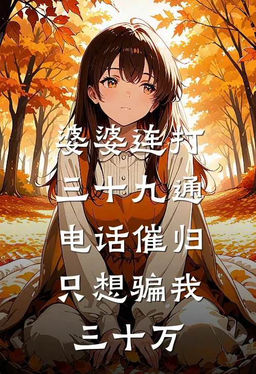 婆婆连打三十九通电话催归，只想骗我三十万