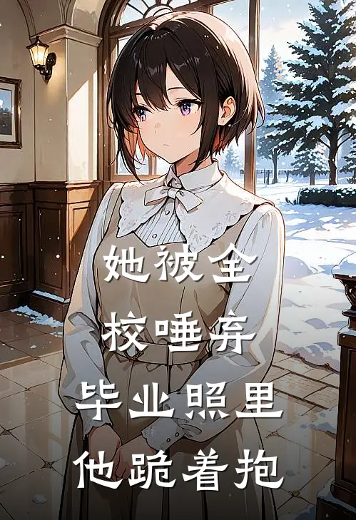 她被全校唾弃，毕业照里他跪着抱