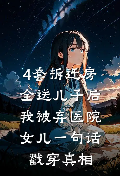 4套拆迁房全送儿子后我被弃医院，女儿一句话戳穿真相
