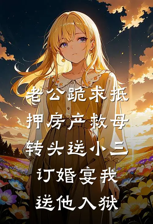 老公跪求抵押房产救母,转头送小三,订婚宴我送他入狱