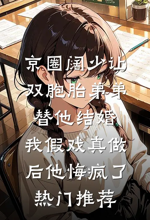 京圈阔少让双胞胎弟弟替他结婚，我假戏真做后他悔疯了热门推荐