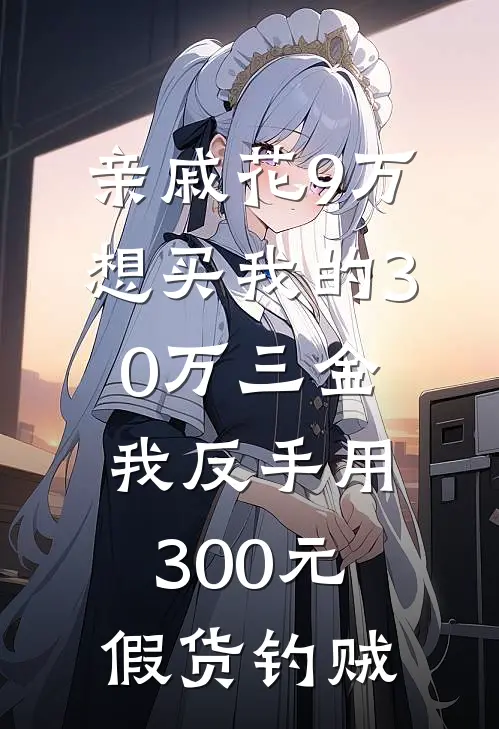 亲戚花9万想买我的30万三金，我反手用300元假货钓贼
