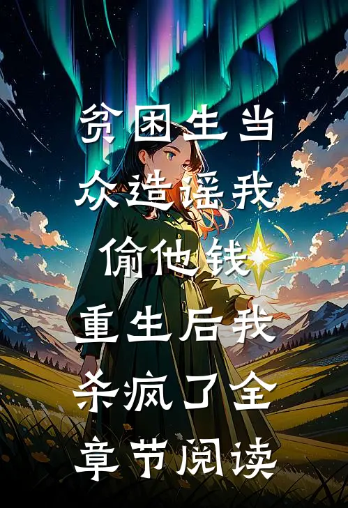 贫困生当众造谣我偷他钱，重生后我杀疯了全章节阅读