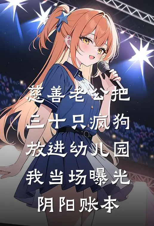 慈善老公把三十只疯狗放进幼儿园，我当场曝光阴阳账本