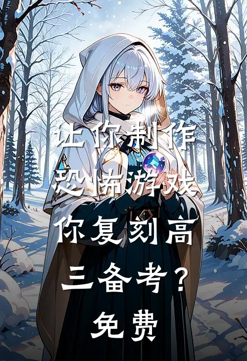 让你制作恐怖游戏，你复刻高三备考？免费
