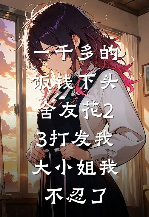 一千多的饭钱下头舍友花23打发我，大小姐我不忍了