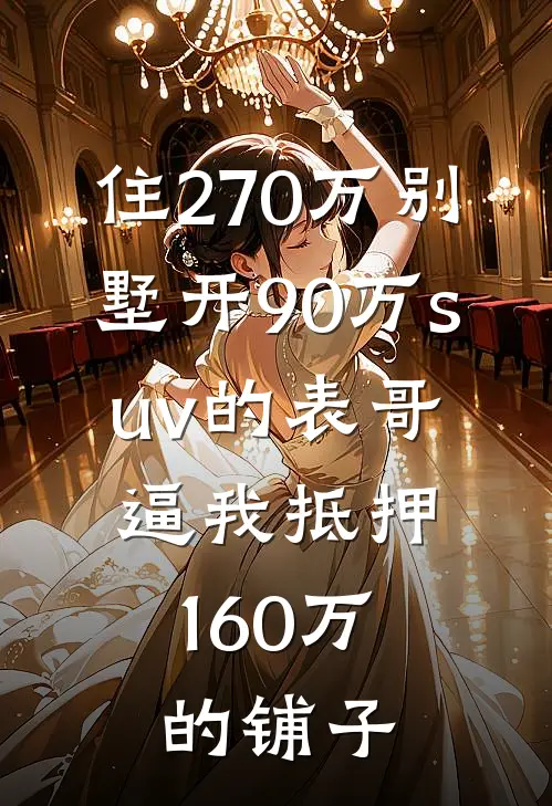 住270万别墅开90万suv的表哥，逼我抵押160万的铺子