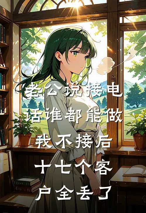 老公说接电话谁都能做,我不接后十七个客户全丢了