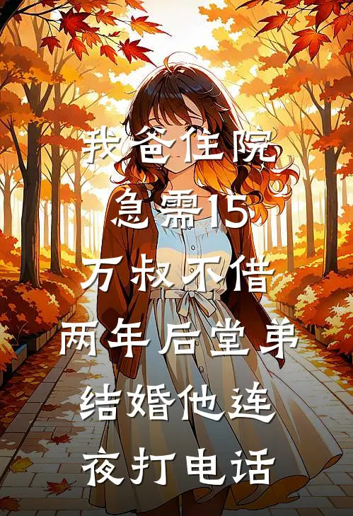 我爸住院急需15万叔不借,两年后堂弟结婚他连夜打电话