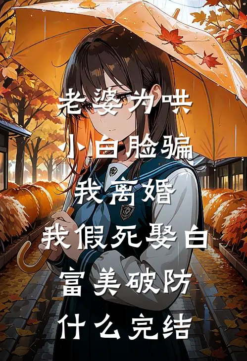 老婆为哄小白脸骗我离婚，我假死娶白富美破防什么完结