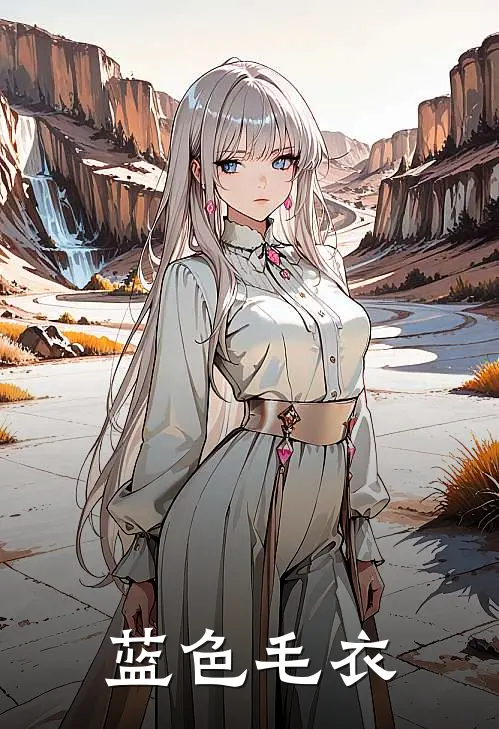 蓝色毛衣