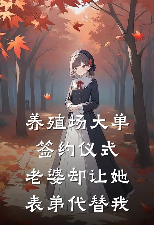 养殖场大单签约仪式,老婆却让她表弟代替我