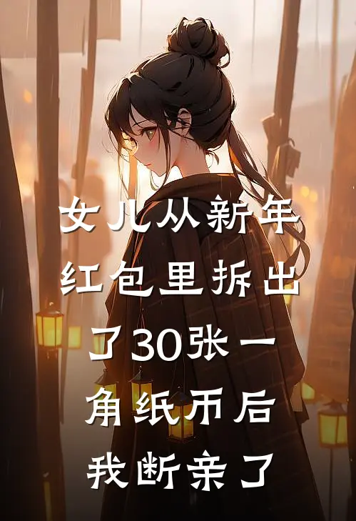 女儿从新年红包里拆出了30张一角纸币后,我断亲了