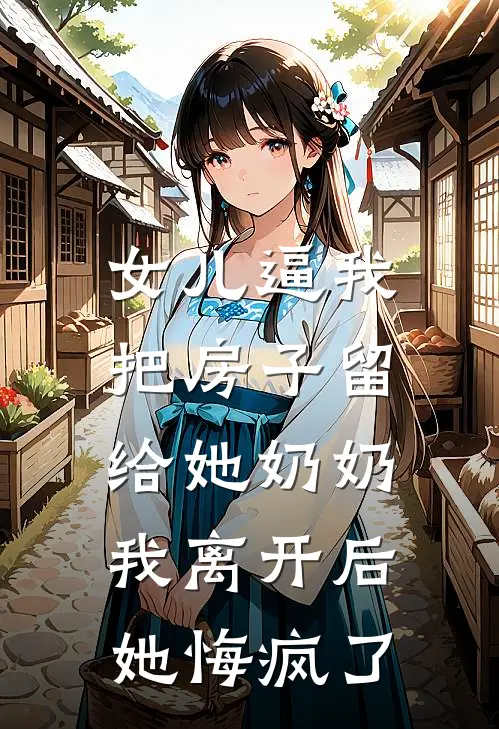 女儿逼我把房子留给她奶奶，我离开后她悔疯了
