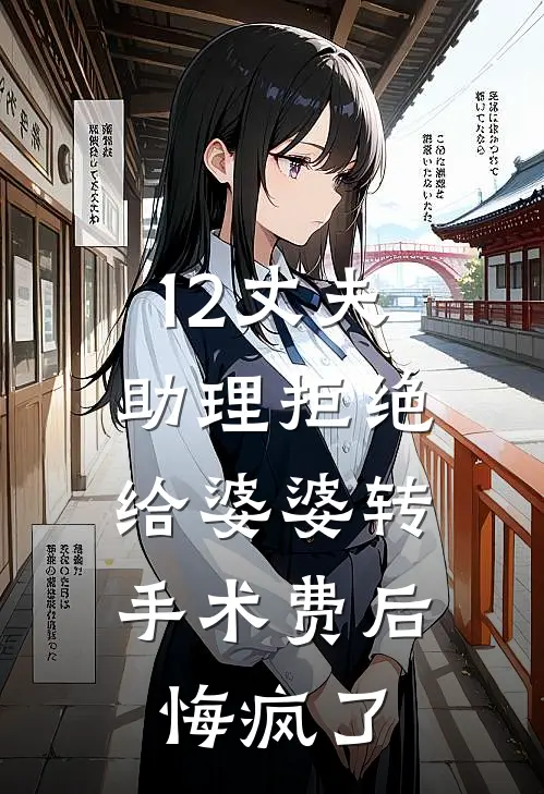 12丈夫助理拒绝给婆婆转手术费后,悔疯了