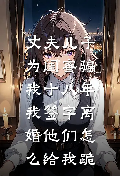 丈夫儿子为闺蜜骗我十八年,我签字离婚他们怎么给我跪