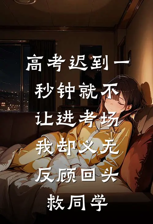 高考迟到一秒钟就不让进考场,我却义无反顾回头救同学