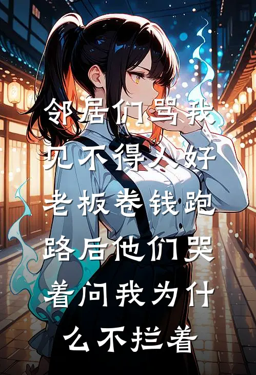 邻居们骂我见不得人好,老板卷钱跑路后他们哭着问我为什么不拦着