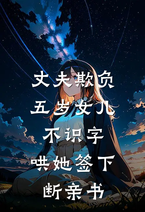 丈夫欺负五岁女儿不识字,哄她签下断亲书