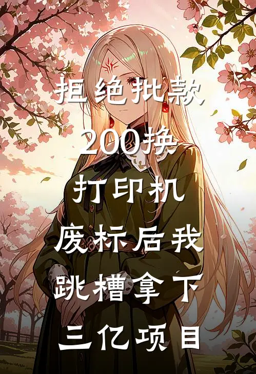 拒绝批款200换打印机,废标后我跳槽拿下三亿项目