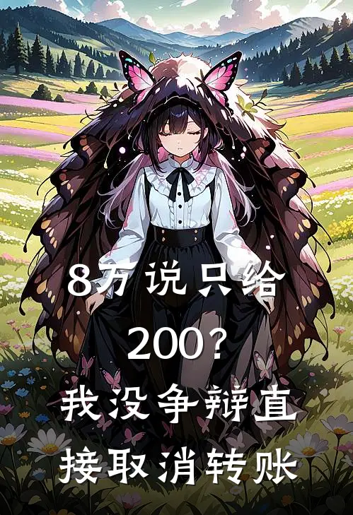 8万说只给200?我没争辩直接取消转账