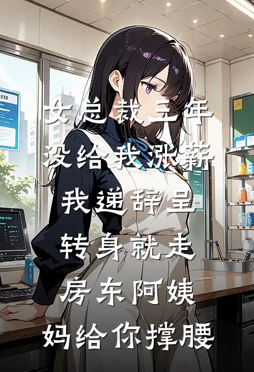 女总裁三年没给我涨薪，我递辞呈转身就走，房东阿姨：妈给你撑腰
