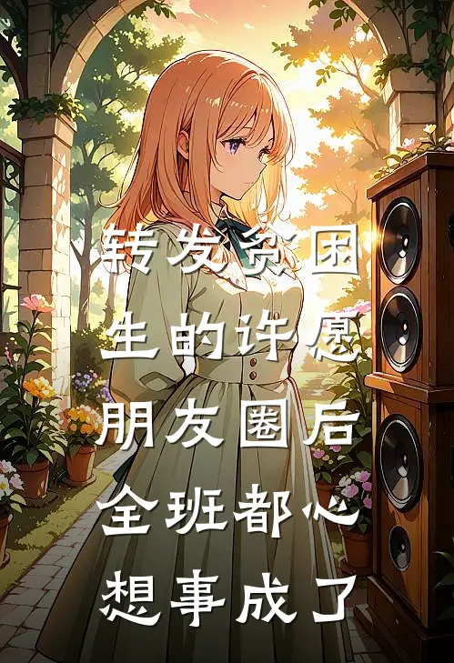 转发贫困生的许愿朋友圈后,全班都心想事成了