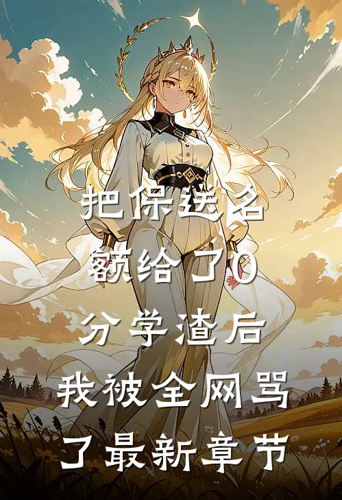 把保送名额给了0分学渣后，我被全网骂了最新章节