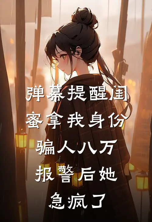 弹幕提醒闺蜜拿我身份骗人八万，报警后她急疯了