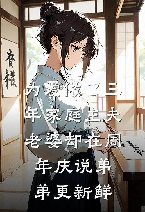 为爱做了三年家庭主夫,老婆却在周年庆说弟弟更新鲜